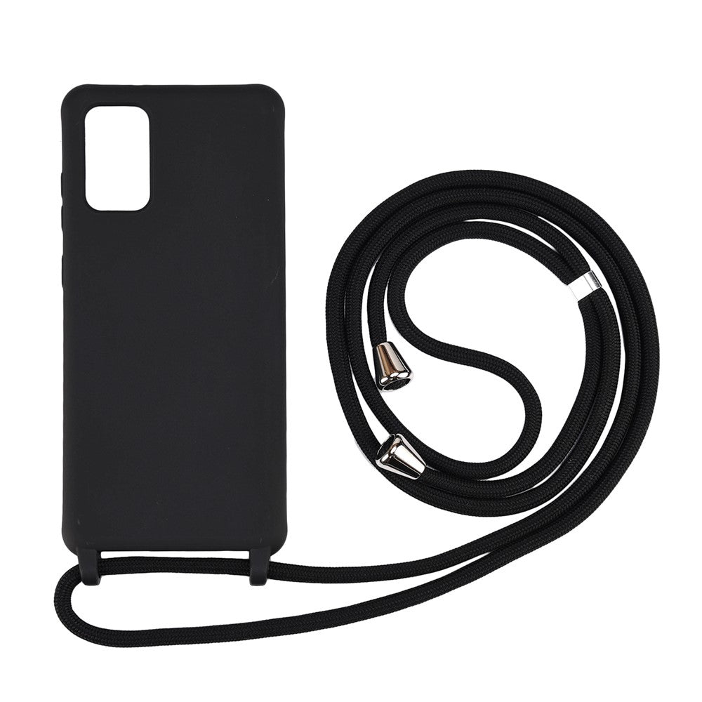 Soft TPU Case Phone Case with Multi-function Strap for Samsung Galaxy S20 Ultra