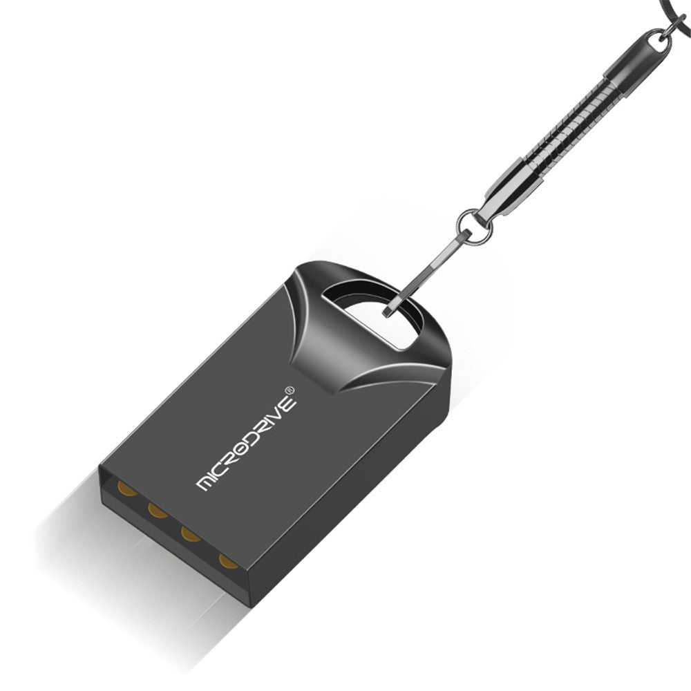 MICRODRIVE USB 2.0 Mini Metal Flash Drive 4GB Portable U-Disk