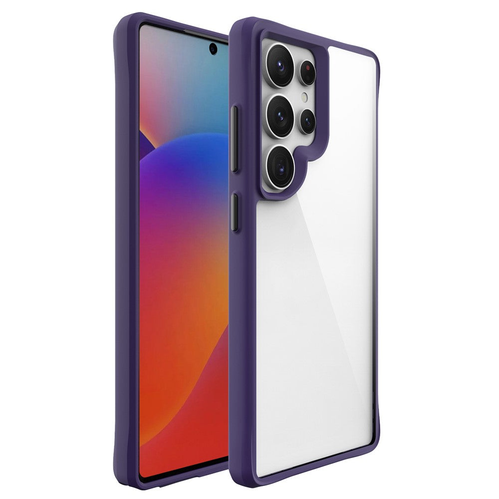 For Samsung Galaxy S25 Ultra Case Hybrid Hard PC Soft TPU Shockproof Phone Cover