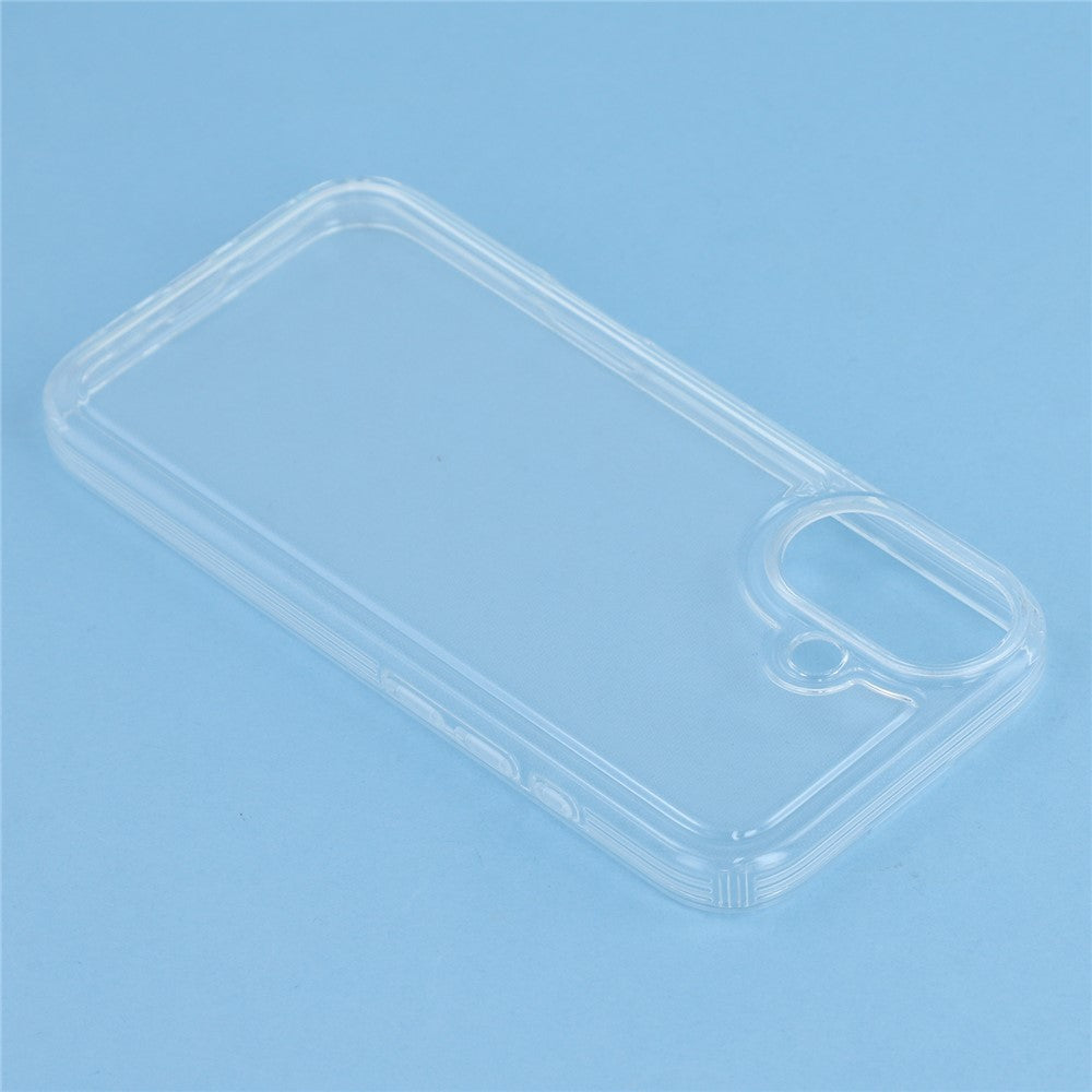 iPhone 17 Case HD Clear Soft TPU Phone Back Cover Airbag Protection