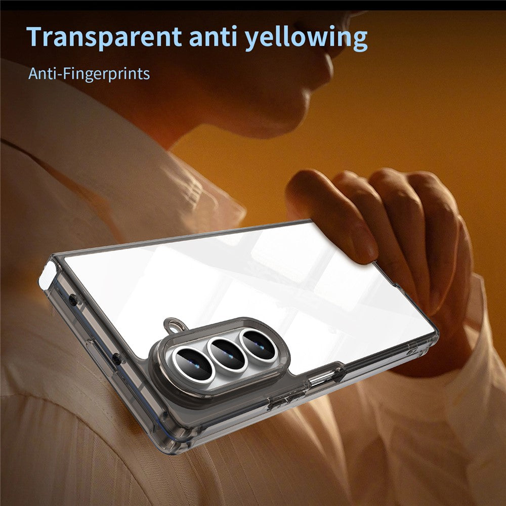 Samsung Galaxy Z Fold7 5G Case TPU + Acrylic Phone Back Cover Anti Yellowing