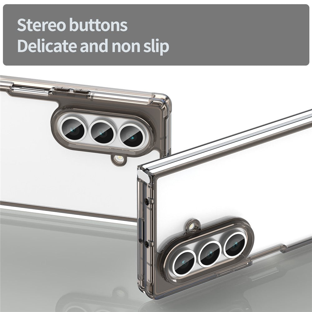 Samsung Galaxy Z Fold7 5G Case TPU + Acrylic Phone Back Cover Anti Yellowing