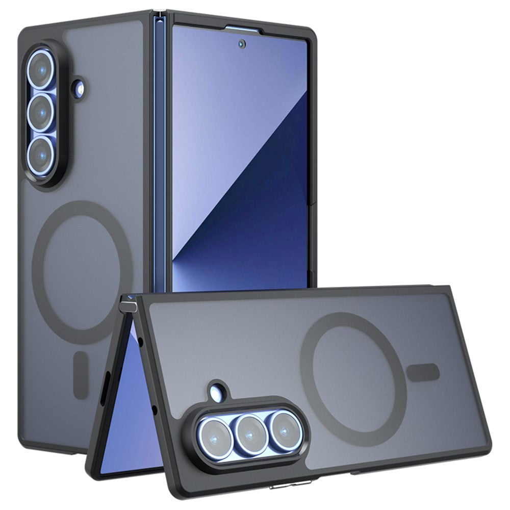 Samsung Galaxy Z Fold5 5G Case Compatible with MagSafe TPU + PC Matte Skin Touch Phone Cover
