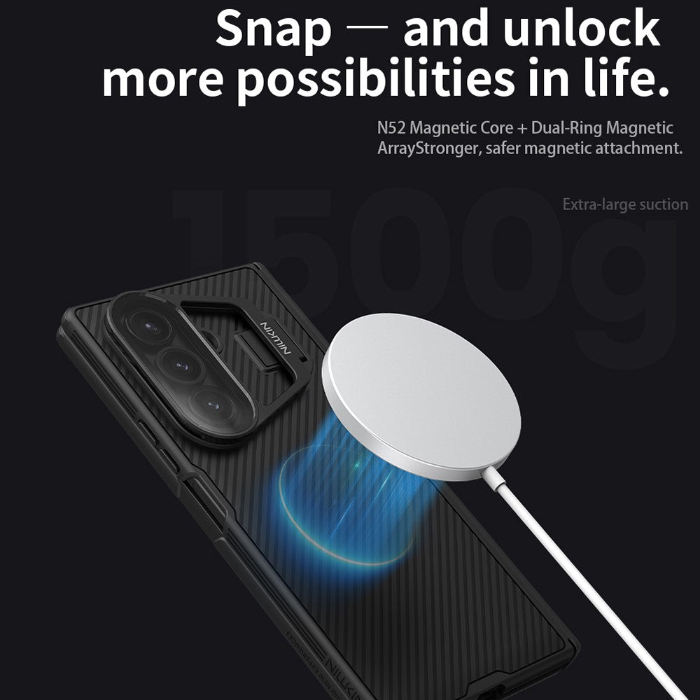 Samsung Galaxy Z Fold7 5G Case PC Phone Cover with Clear Camera Lid