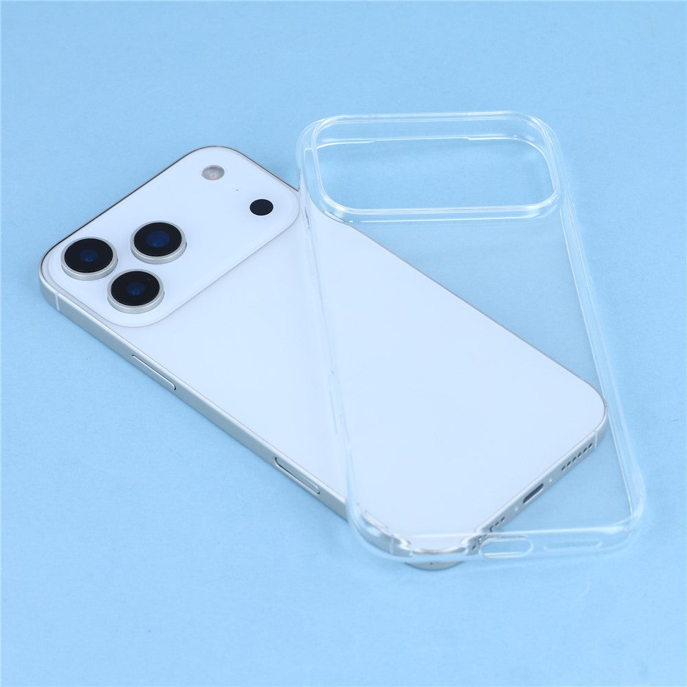 UNITHIN For iPhone 17 Pro Max Case Ultra Thin 0.7mm Clear TPU Anti Drop Phone Cover Big Lens Hole