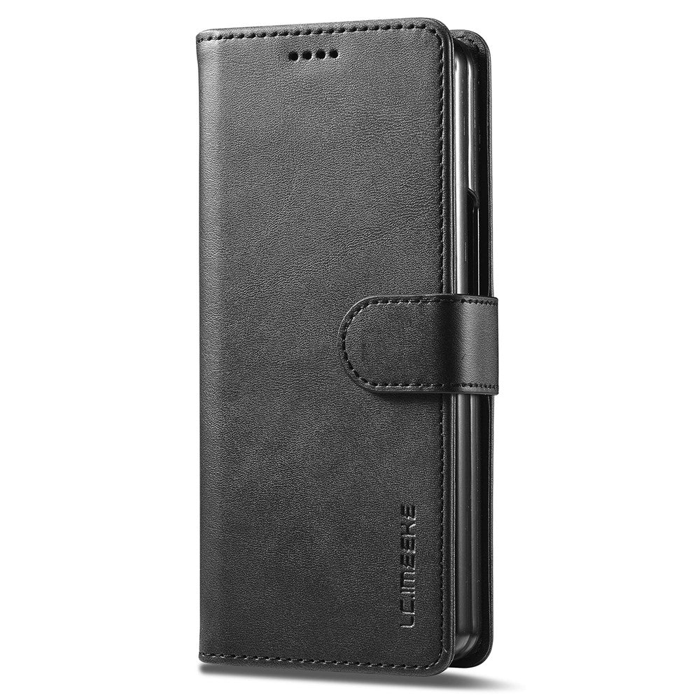Samsung Galaxy Z Fold5 5G Wallet Leather Phone Case Stand Calf Texture Phone Cover