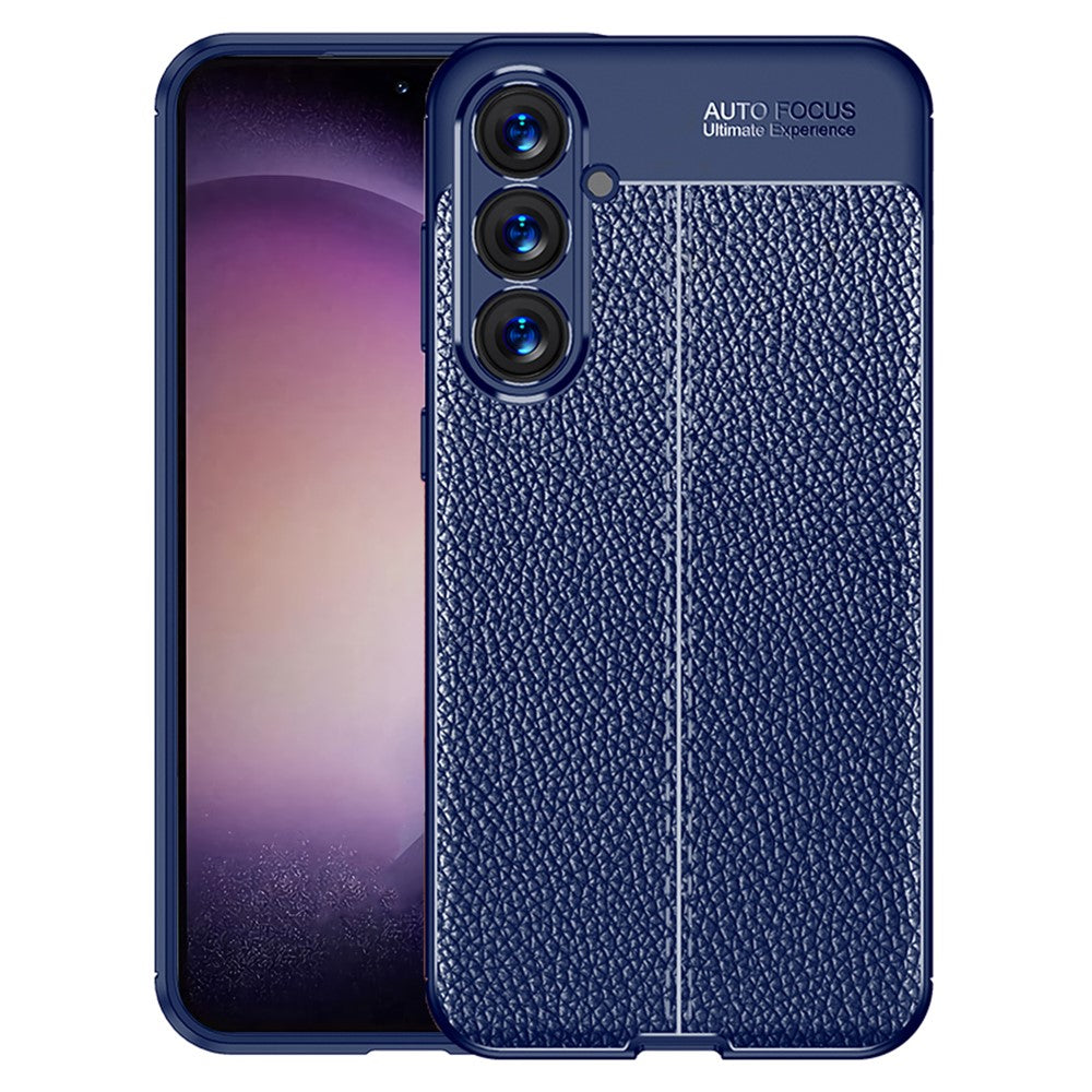 For Samsung Galaxy S23 FE Anti-scratch Phone Case Litchi Texture Phone TPU Cover