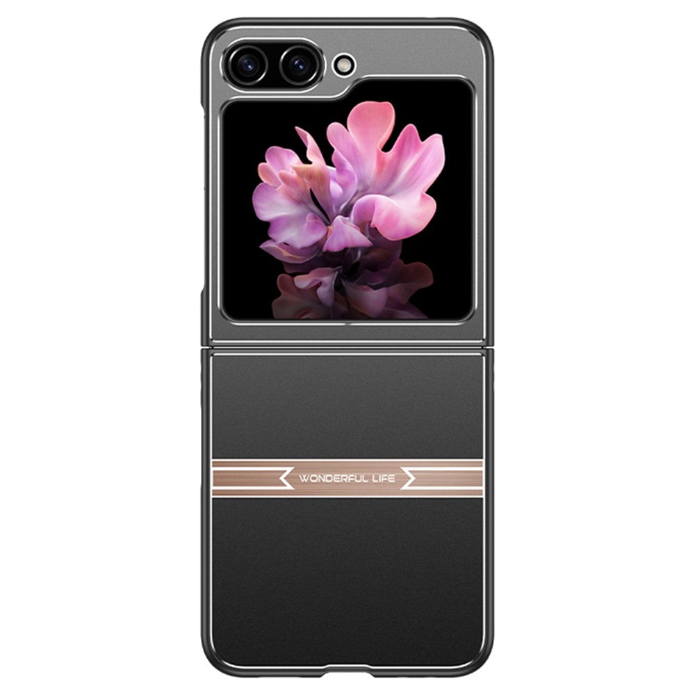 Samsung Galaxy Z Flip 5G Case Metal+PC+TPU Matte Smartphone Cover