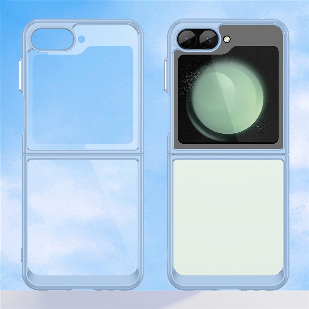 Samsung Galaxy Z Flip7 FE 5G / Z Flip6 5G Case TPU+Acrylic Shockproof Phone Cover