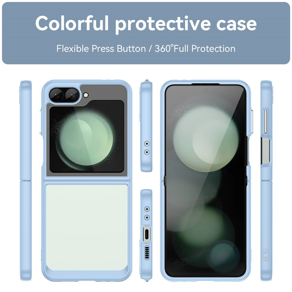 Samsung Galaxy Z Flip7 FE 5G / Z Flip6 5G Case TPU+Acrylic Shockproof Phone Cover