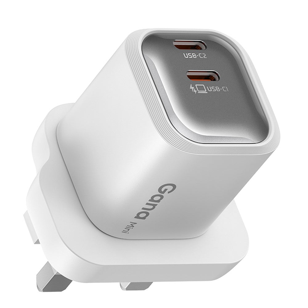 MCDODO CH-099 UK Plug 45W Ultimate Mini GaN Charger Dual USB C Fast Charging Power Adapter