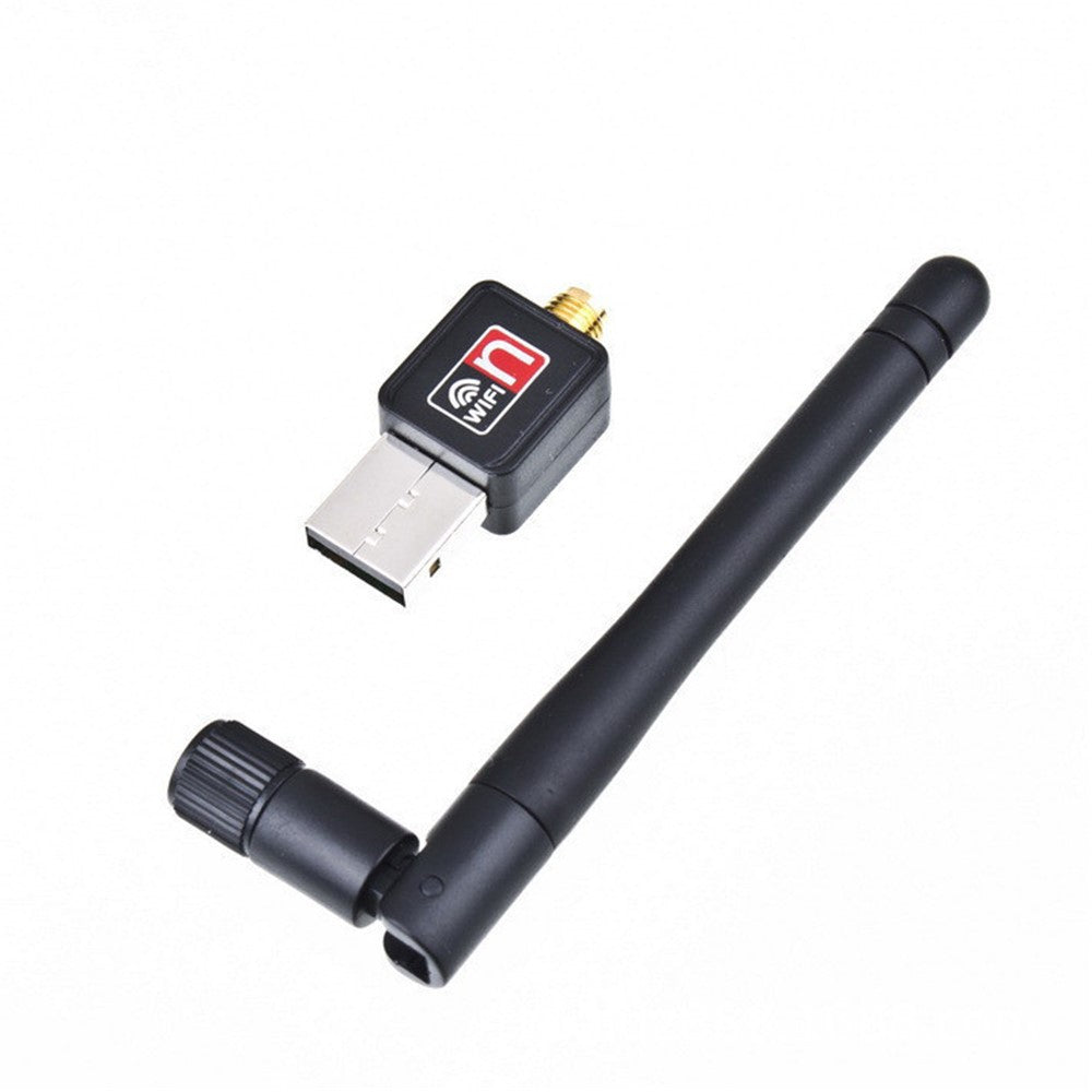 150Mbps WiFi USB Adapter Dongle Ethernet Network Card with 2dBi Antenna