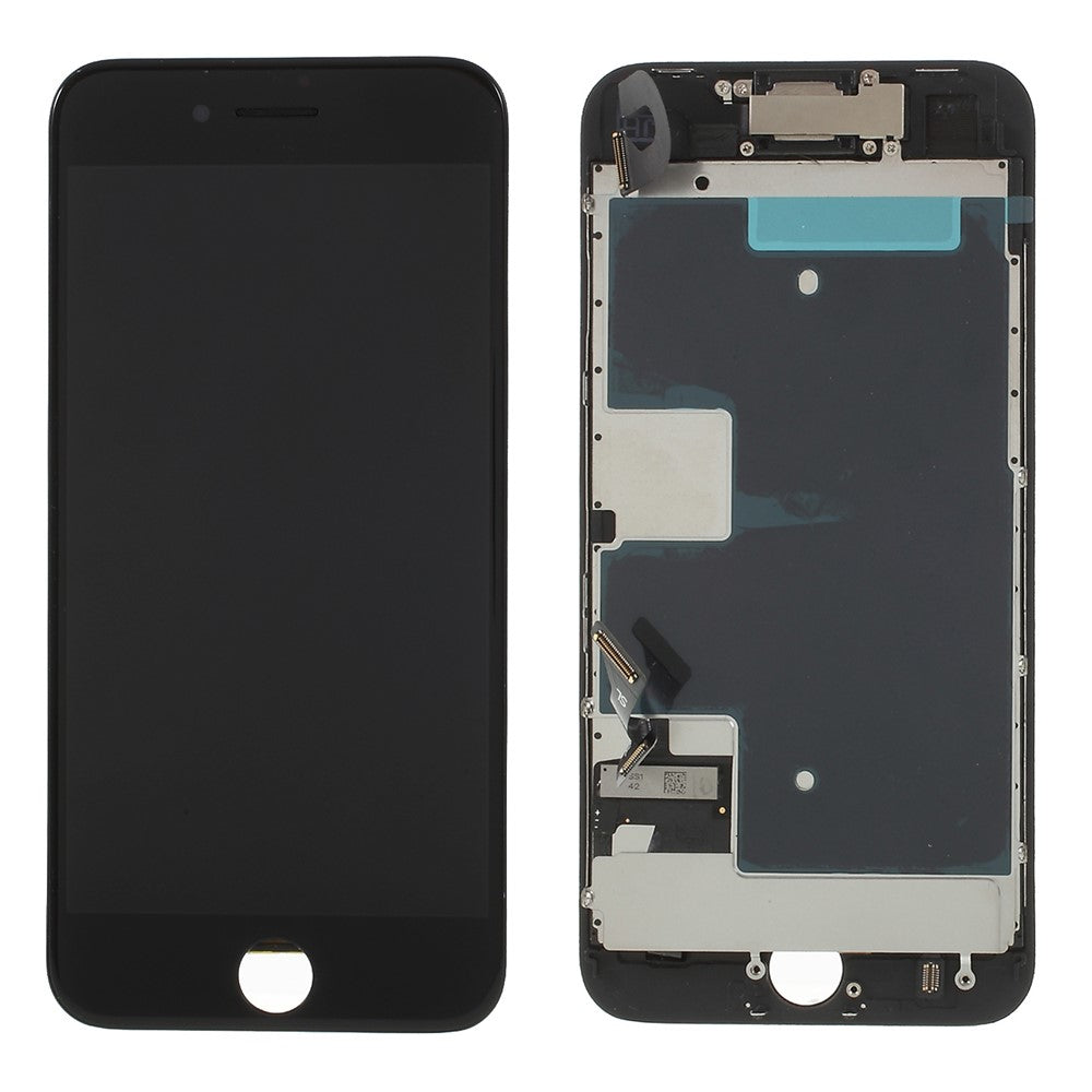 iPhone 8 4.7 inch/SE (2nd Generation) LCD Screen and Digitizer Assembly + Frame + Small Parts  (Made by China Manufacturer ESR, Full View, 380-450cd/m2 Brightness) (without Logo)