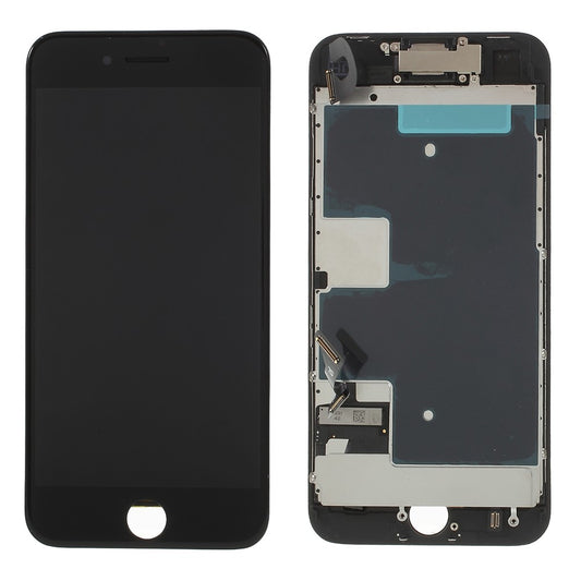 iPhone 8 4.7 inch/SE (2nd Generation) LCD Screen and Digitizer Assembly + Frame + Small Parts  (Made by China Manufacturer ESR, Full View, 380-450cd/m2 Brightness) (without Logo)