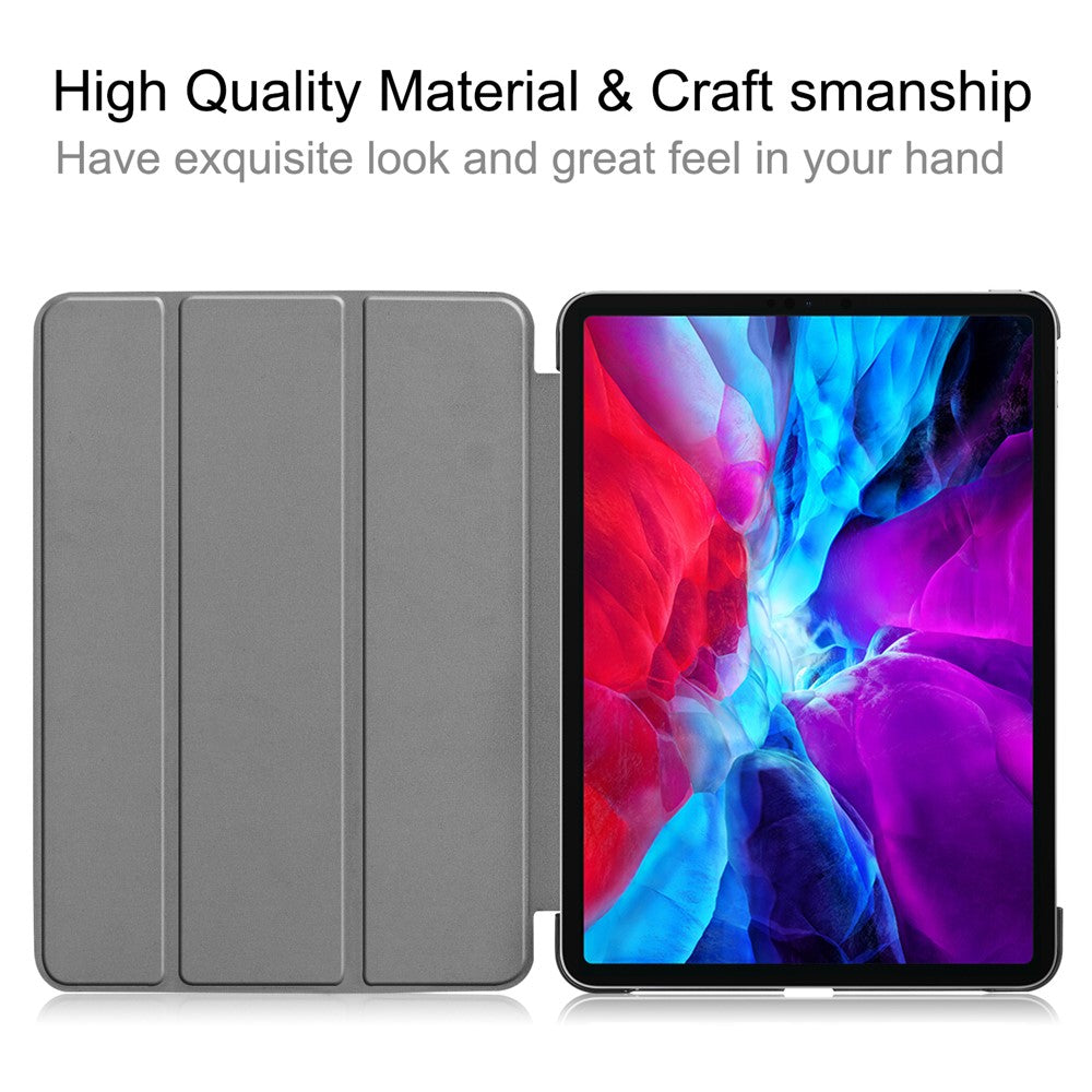 Leather Cover for iPad Air 13 (2025) / (2024) / Pro 12.9 (2022) / (2021) / (2020) / (2018) Folio Stand Auto Sleep / Wake Tablet Case