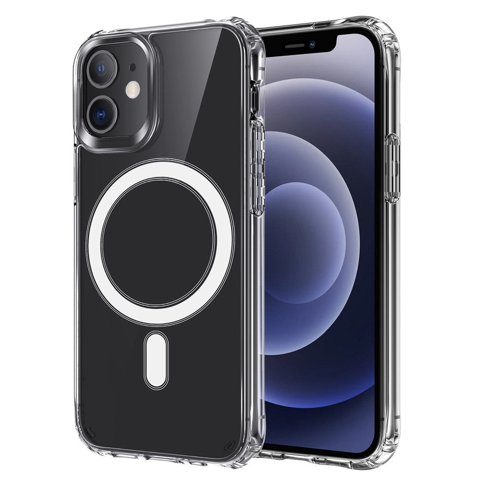 Shockproof Clear Style Acrylic + TPU Case for iPhone 12 mini Cover