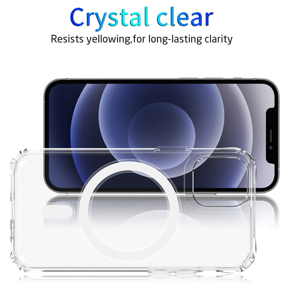 Shockproof Clear Style Acrylic + TPU Case for iPhone 12 mini Cover