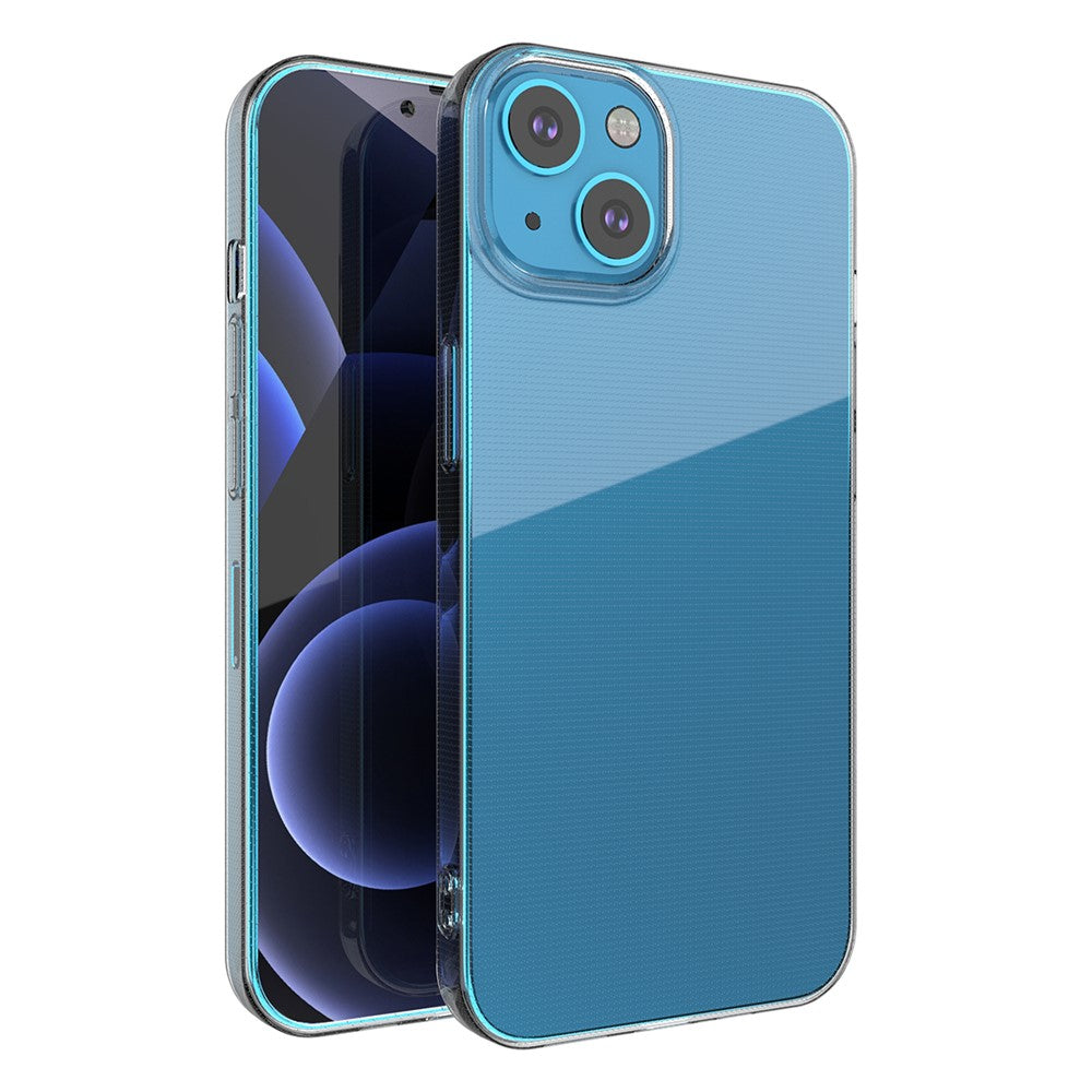 Ultra Thin Crystal Clear TPU Phone Protective Case for iPhone 13 6.1 inch