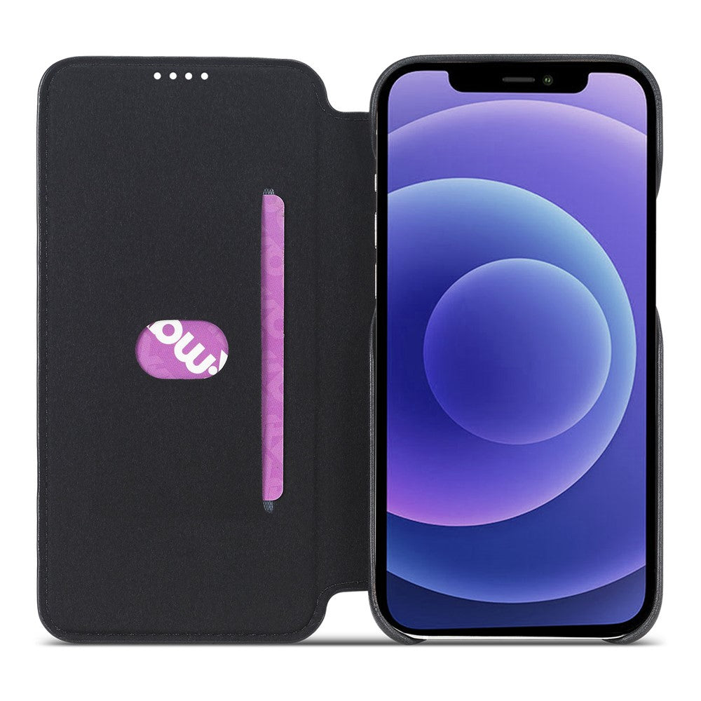 LC.IMEEKE Retro Style Card Holder Stand Design Leather Phone Case Cover for iPhone 13 6.1 inch