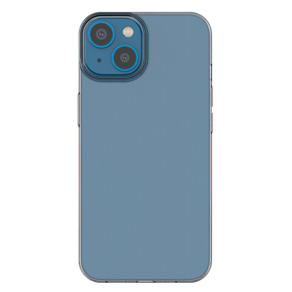 Transparent Phone Case for iPhone 14 6.1 Inch, Ultra Slim Anti-Drop Protection TPU Back Cover