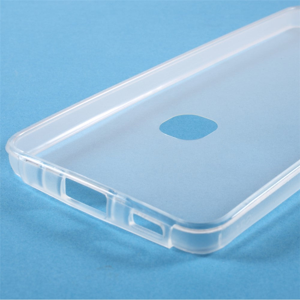 PET Cover + TPU Frame + Acrylic Panel Full Protective Shell for Samsung Galaxy S21 4G/5G Clear Hybrid Case