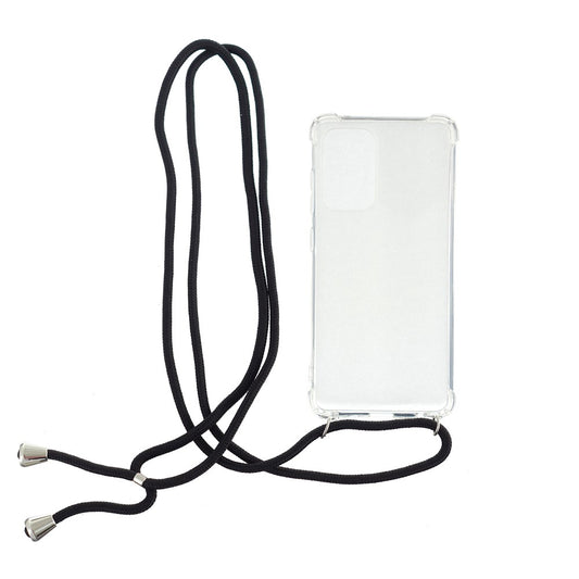 Four Corner Shockproof Airbag TPU Phone Case with Lanyard for Samsung Galaxy A52 4G/5G / A52s 5G