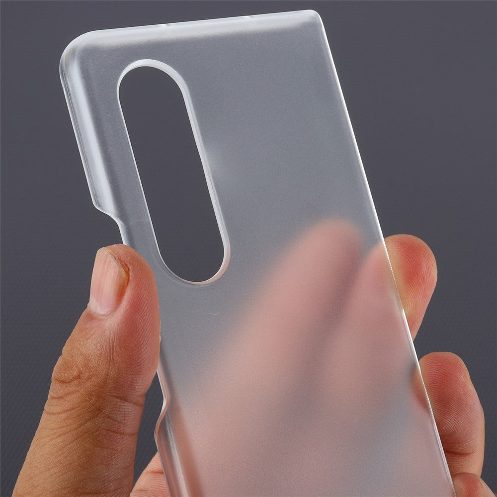 Transparent Hard PC Phone Protective Cover Case with Easy Access to All Ports for Samsung Galaxy Z Fold3 5G
