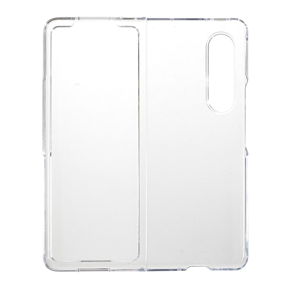 Crystal Clear Hard PC Protective Phone Cover for Galaxy Z Fold3 5G
