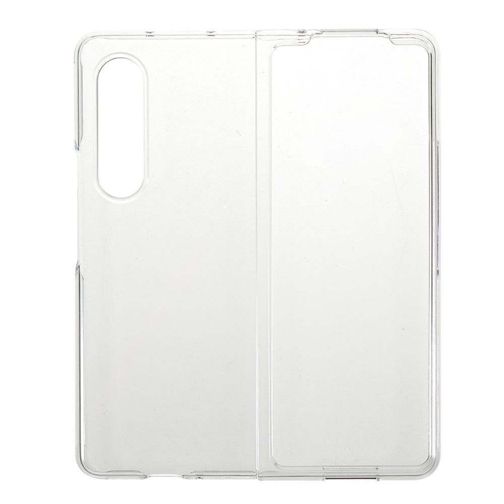 Crystal Clear Hard PC Protective Phone Cover for Galaxy Z Fold3 5G