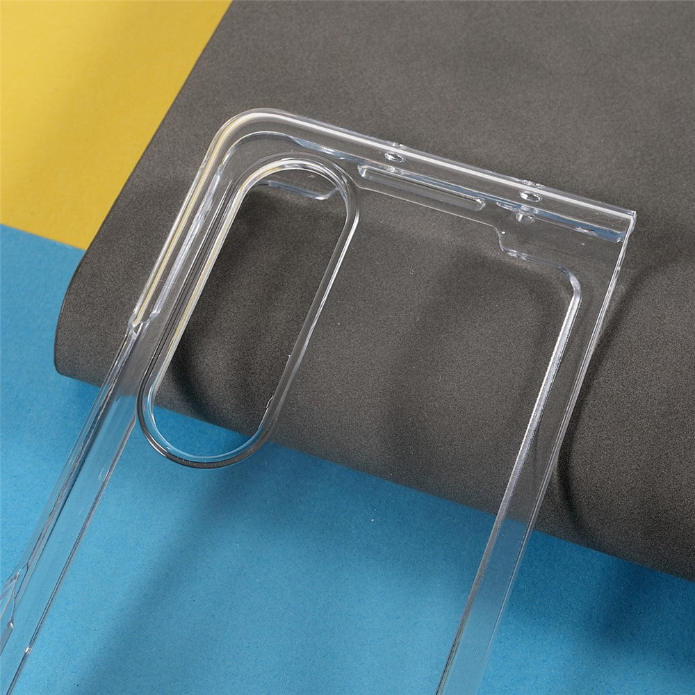 Crystal Clear Hard PC Protective Phone Cover for Galaxy Z Fold3 5G