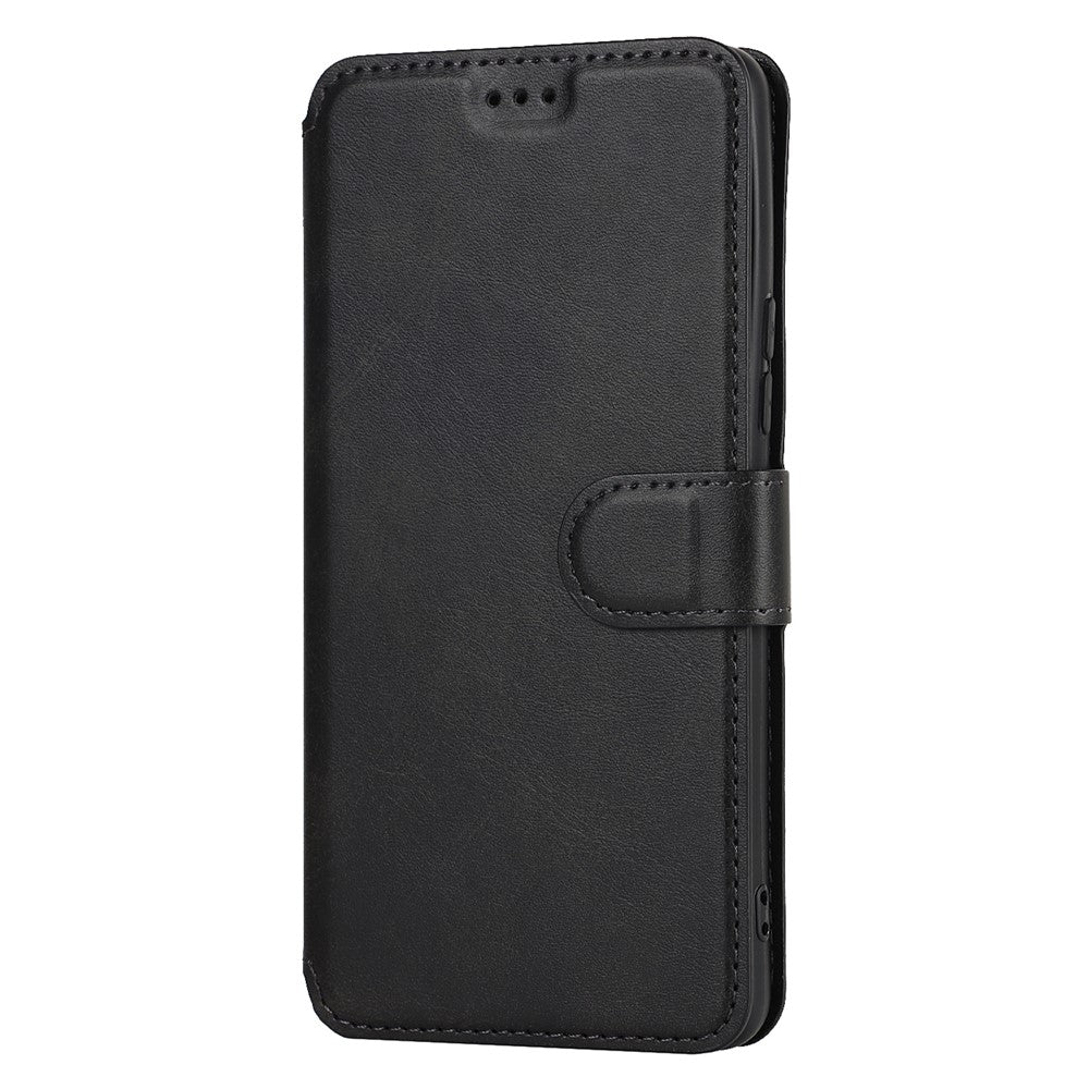 Magnetic Retro Matte PU Leather Stand Flip Cover Shockproof TPU Interior RFID Blocking Wallet Folio Case for Samsung Galaxy A53 5G