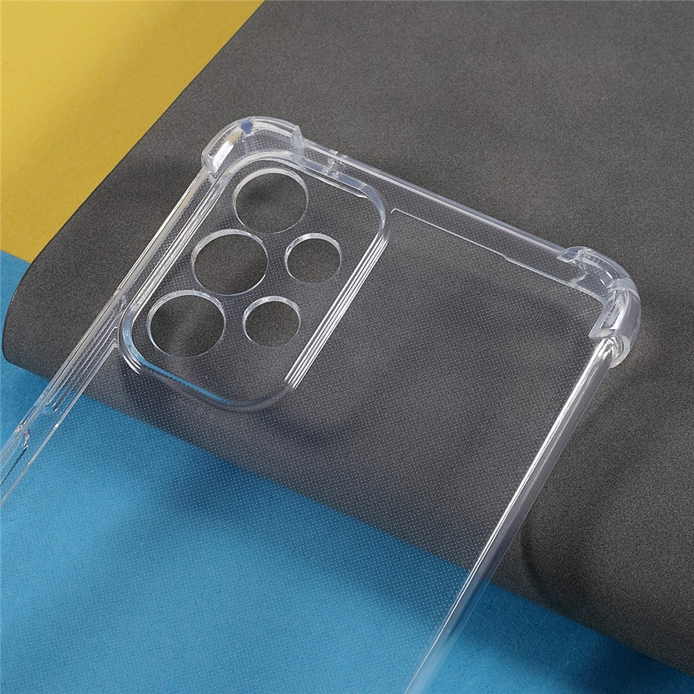 Precise Cutout Reinforced Corners Scratch-resistant Protective Cover Thickened 1.5mm TPU Phone Case for Samsung Galaxy A53 5G