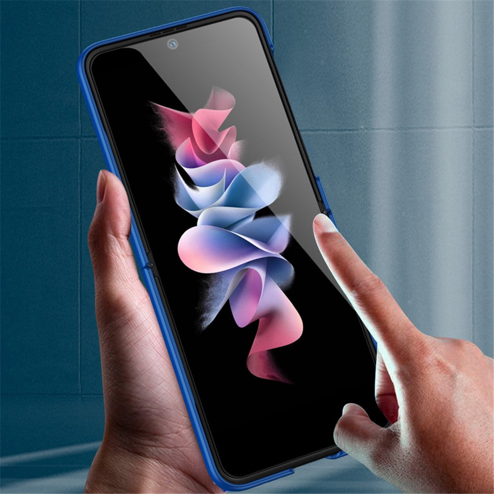 Samsung Galaxy Z Flip3 5G Precise Cutout Rubberized Finish Hard PC Folding Mobile Phone Case Cover