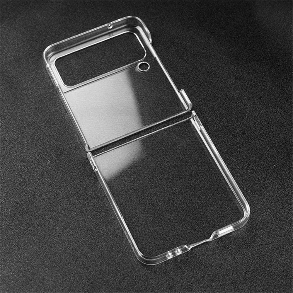 Samsung Galaxy Z Flip4 5G Clear Case Hard PC Full Protection Shockproof Anti-fall Cover