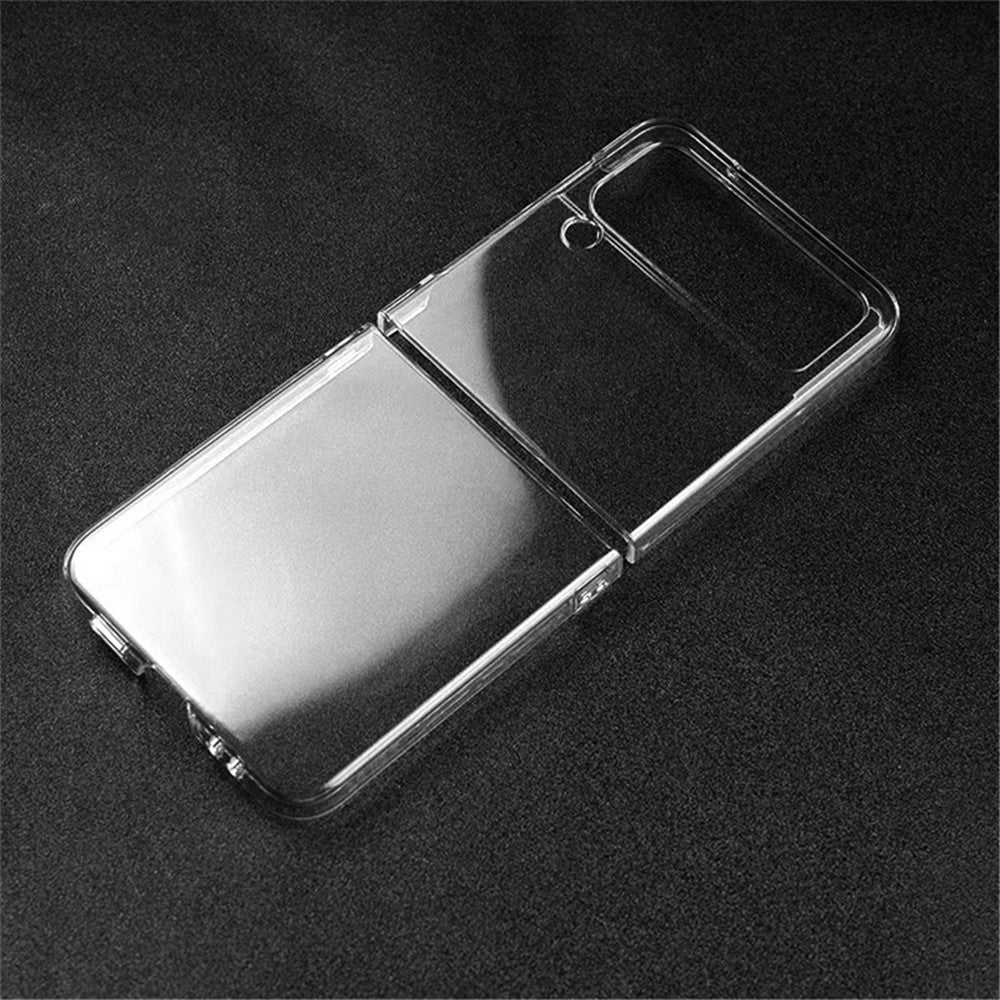 Samsung Galaxy Z Flip4 5G Clear Case Hard PC Full Protection Shockproof Anti-fall Cover