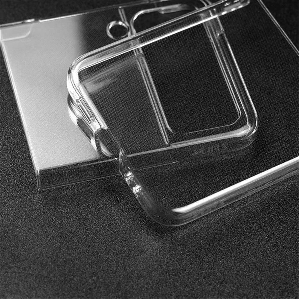Samsung Galaxy Z Flip4 5G Clear Case Hard PC Full Protection Shockproof Anti-fall Cover