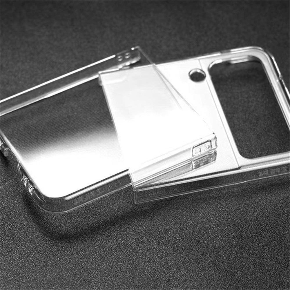 Samsung Galaxy Z Flip4 5G Clear Case Hard PC Full Protection Shockproof Anti-fall Cover