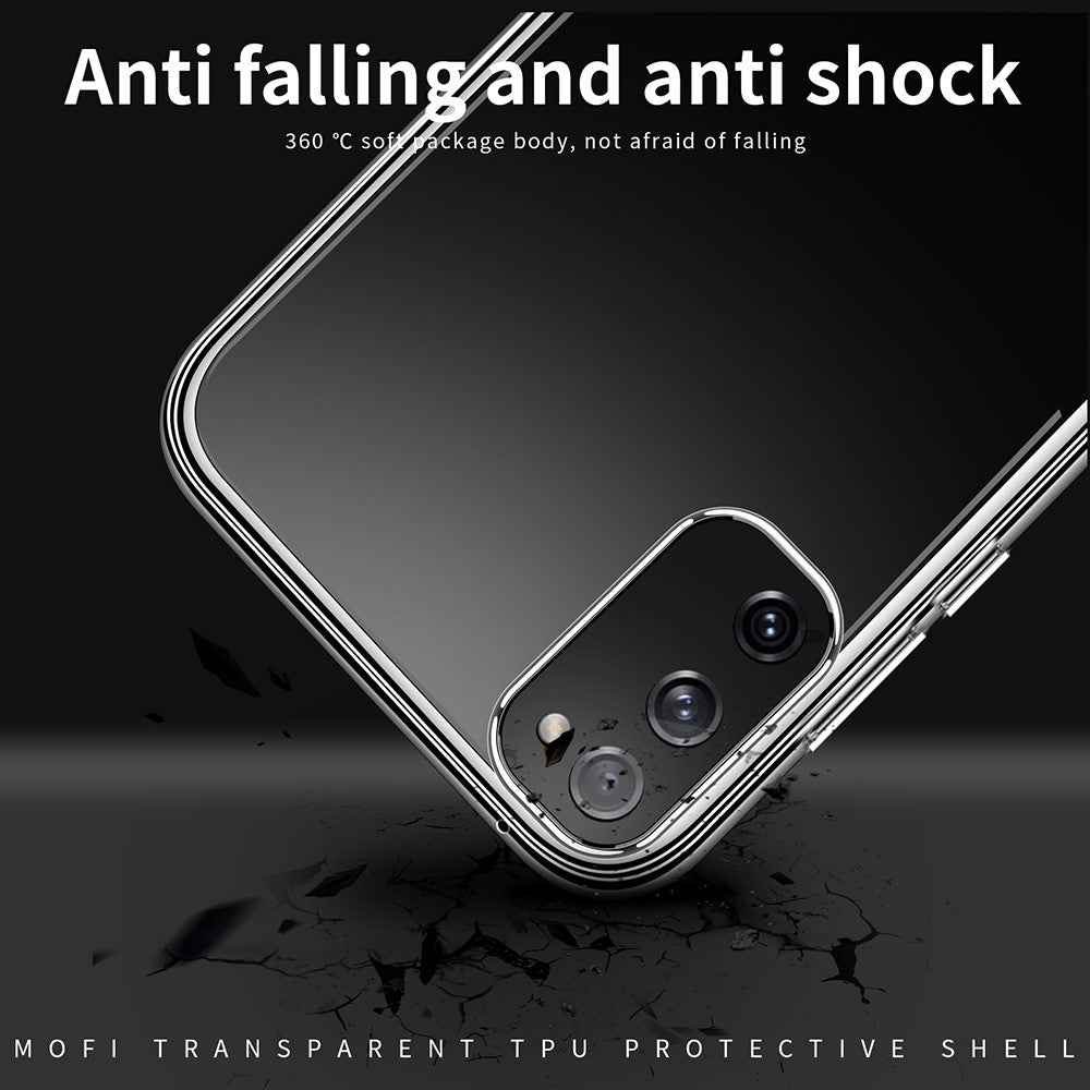 Samsung Galaxy S20 FE 2022/S20 FE/S20 FE 5G/S20 Lite Drop-proof Transparent Phone Case Protector Soft TPU Back Cover