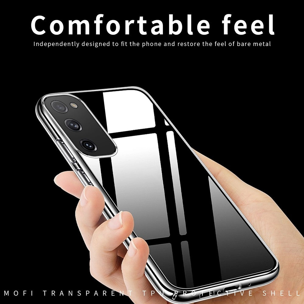 Samsung Galaxy S20 FE 2022/S20 FE/S20 FE 5G/S20 Lite Drop-proof Transparent Phone Case Protector Soft TPU Back Cover