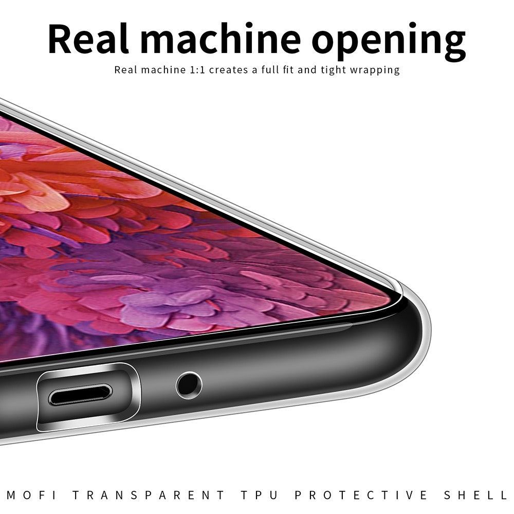 Samsung Galaxy S20 FE 2022/S20 FE/S20 FE 5G/S20 Lite Drop-proof Transparent Phone Case Protector Soft TPU Back Cover