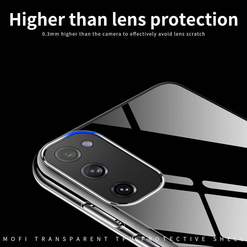 Samsung Galaxy S20 FE 2022/S20 FE/S20 FE 5G/S20 Lite Drop-proof Transparent Phone Case Protector Soft TPU Back Cover