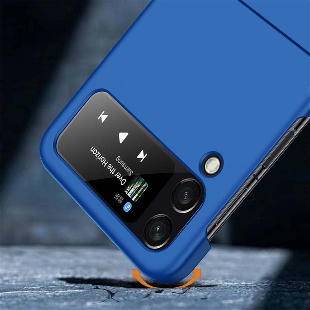 Samsung Galaxy Z Flip4 5G Skin-touch Feeling Hard PC Anti-scratch Stylish Mobile Phone Case Cover