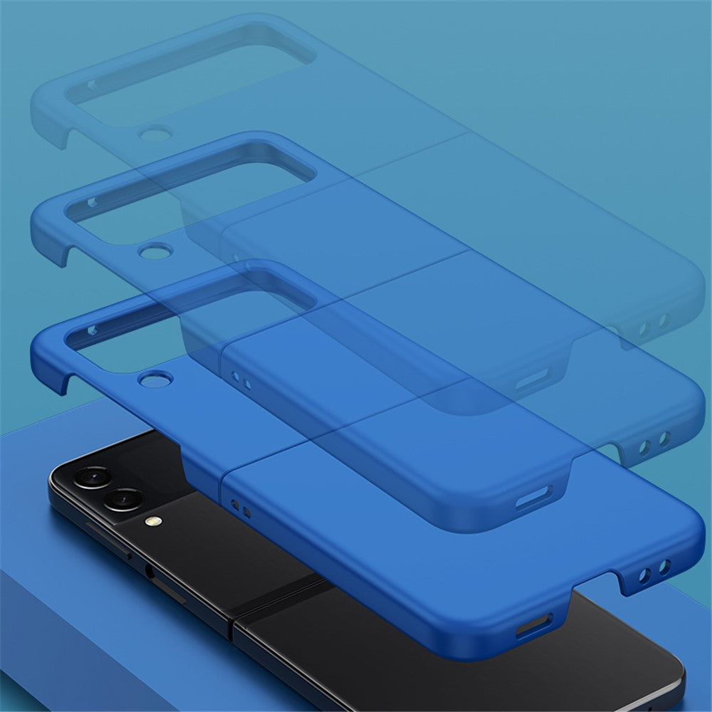 Samsung Galaxy Z Flip4 5G Skin-touch Feeling Hard PC Anti-scratch Stylish Mobile Phone Case Cover