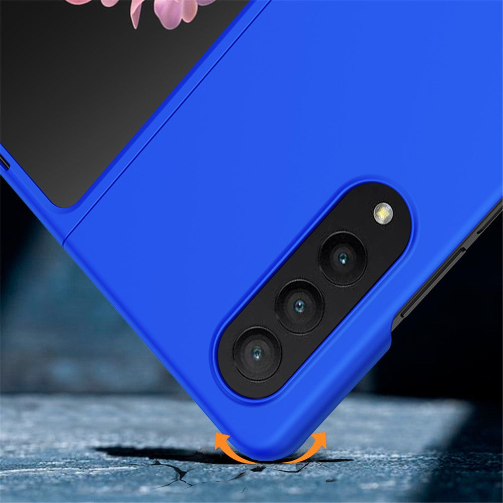 For Samsung Galaxy Z Fold4 5G Anti-wear Shockproof Skin-touch Feeling Hard PC Mobile Phone Case Cover