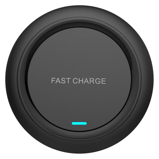 Q18 Round Shape Wireless Charger 15W Fast Charging Desktop Charging Pad