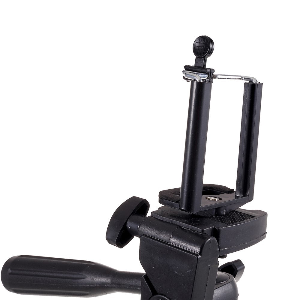 3110 Aluminum Desktop Tripod with Phone Clamp Extendable Live Streaming Travel Lightweight Stand
