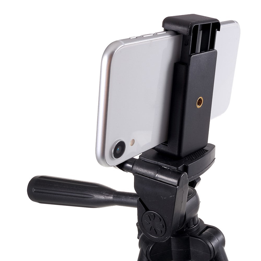 3110 Aluminum Adjustable Tripod Holder with Phone Clamp, Clamp Width: 57-83mm