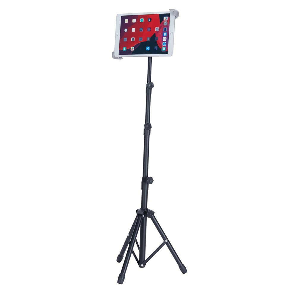 Portable Aluminum Alloy Tablet Tripod Holder Height Adjustment 360-Degree Rotatory Tripod Stand for 7.9