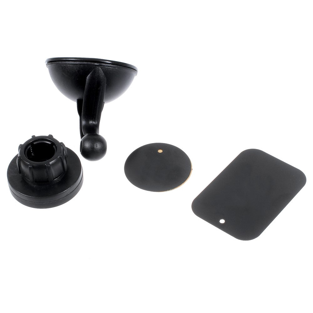 Magnet Suction Cup 360 Degree Rotary Car Mount for iPhone Samsung Sony