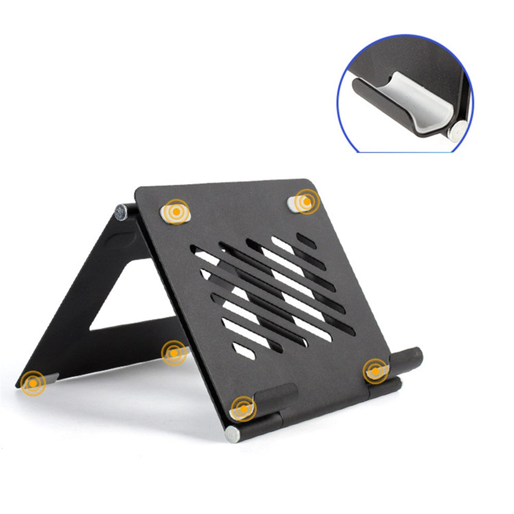 A37 Laptop Stand Metal Ergonomic Foldable Computer Stand Riser Holder Notebook Stand